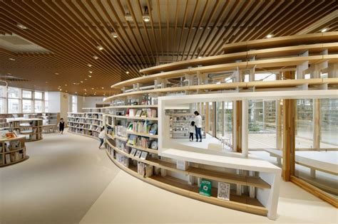 Kikuchi City Central Library by Kazunobu Nakamura, Nomura Co., Ltd ...