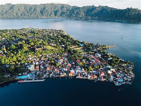 Banda Naira Island in Central Maluku Stock Image - Image of default ...