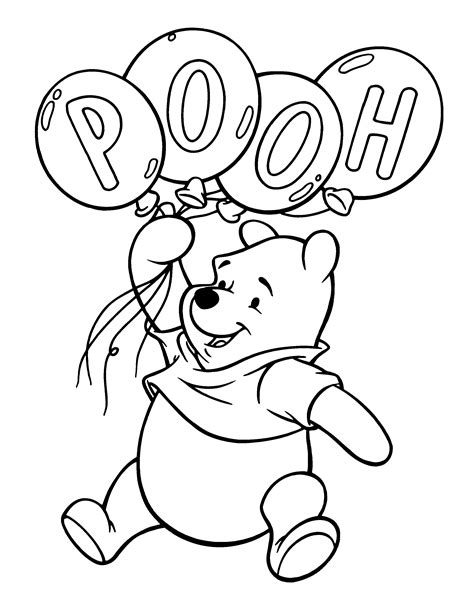 Winnie The Pooh Coloring Pages (14) - Coloring Kids