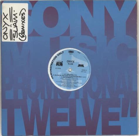 Onyx Slam US Promo 12" vinyl single (12 inch record / Maxi-single) (711833)