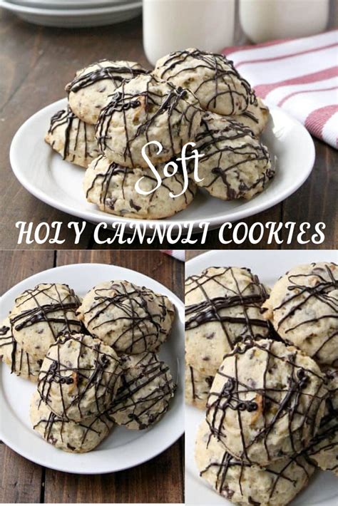 Soft Holy Cannoli Cookies - Nabila Kitchen