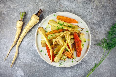 Roast parsnips and carrots | Ohmydish