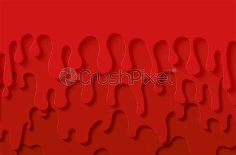 Red slime abstract background in paper cut style Layers jam - stock ...