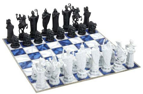 Harry Potter Wizard Chess Replacement Game Pieces - Queen King Rook ...