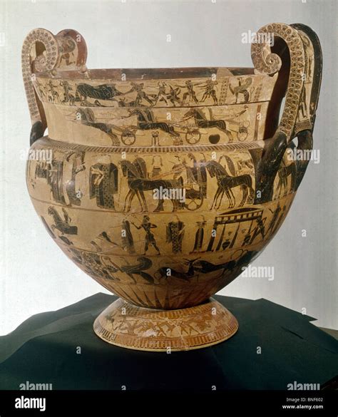 Italie, Florence, Museo Archeologico, François Vase par Kleitias et ...