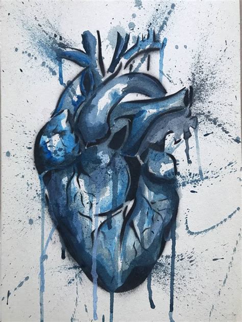 Cold heart Painting by Ero Ica | Saatchi Art