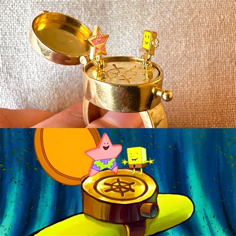 Spongebob And Patrick Best Friends Ring