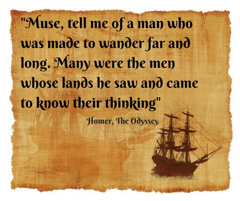 Quote from Homer - The Odyssey | Quotes | Pinterest | Poetry quotes