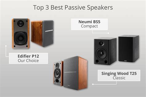 5 Best Passive Speakers in 2024