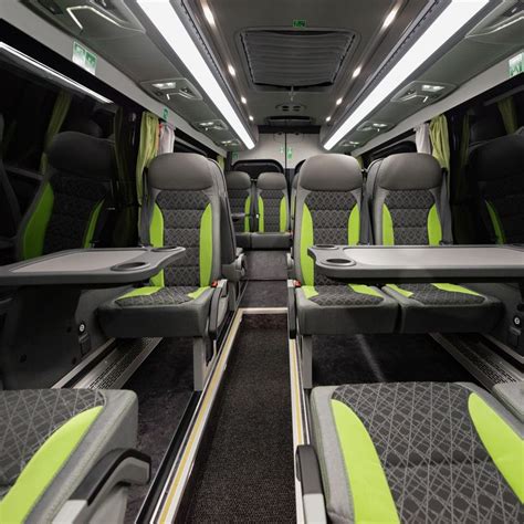 Attention to comfort and details - this luxury minibus is suited to ...