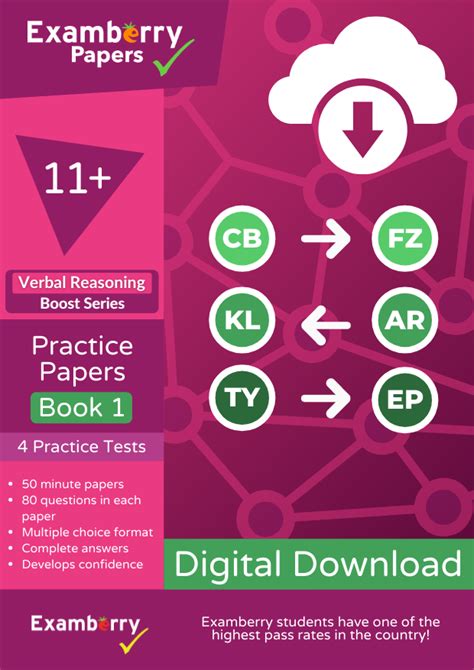 11+ Verbal Reasoning Boost - Practice Papers Book 1 (Download ...