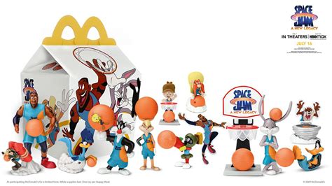 McDonald’s unveils ‘Space Jam’ Happy Meal with 12 different Looney ...