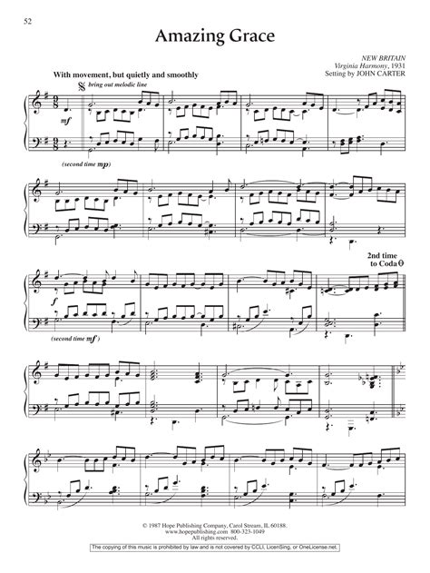 Amazing Grace | Sheet Music Direct