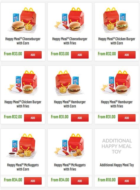 Mcdonald's Happy Meal Prices 2024 - Ashely Merrili