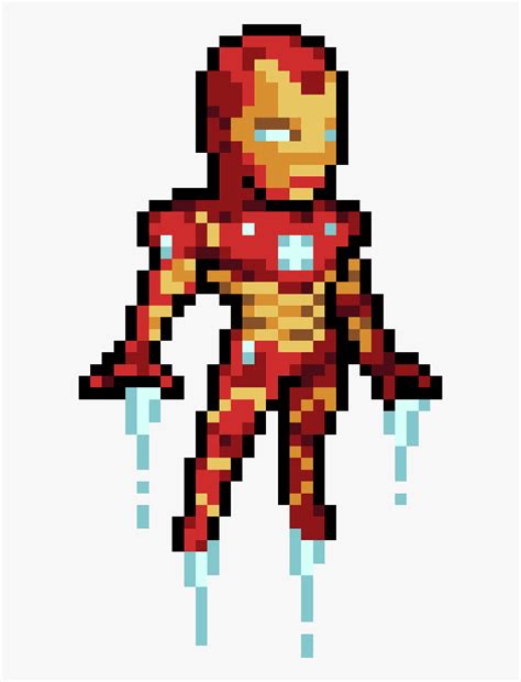 Transparent Marvel Superheroes Png - Pixel Art, Png Download - kindpng