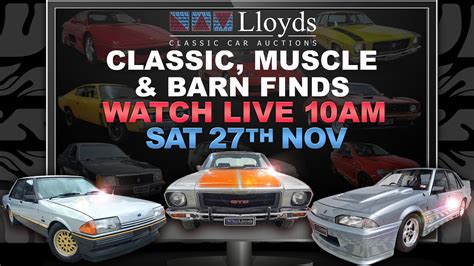 CLASSIC CAR AUCTION 27TH NOVEMBER - YouTube