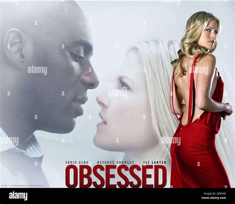 IDRIS ELBA, ALI LARTER POSTER, OBSESSED, 2009 Stock Photo - Alamy