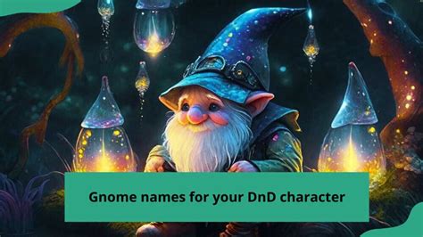 250+ original gnome names for your Dungeons and Dragons character ...