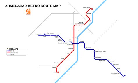 Jivraj Park Metro Station Route Map - Ahmedabad Metro - YoMetro