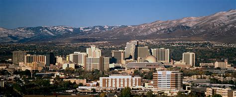 Reno, Nevada Skyline Photograph by Theodore Clutter - Pixels