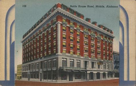 Battle House Hotel Mobile, AL Postcard