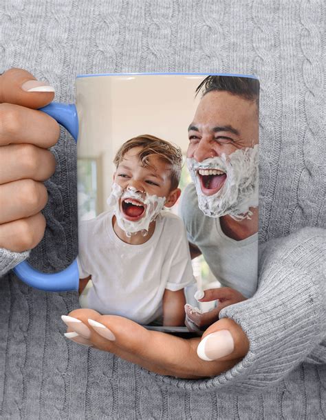 Personalized Photo Mug 15 Oz With 7 Colors - GoodPrints.com