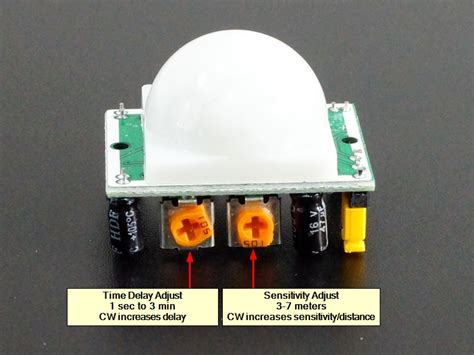 PIR Motion Sensor Module – Quanta Robotics