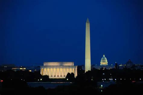 Washington DC Skyline At Night — Stock Photo © Camrocker #23959299