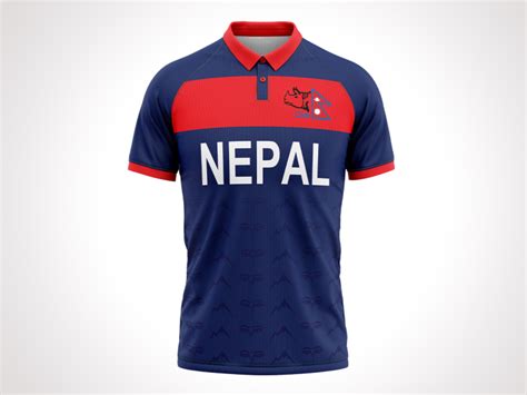 Nepal Cricket Jersey by Prashant Poudel on Dribbble