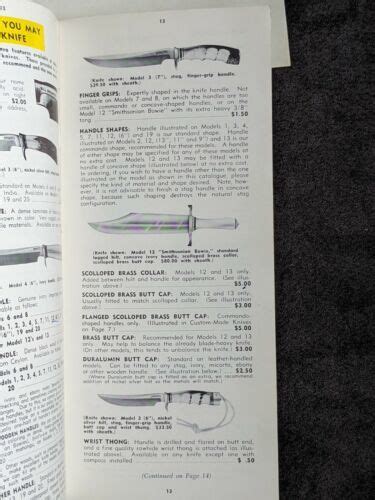 1965 Randall Knives Catalog Amazing condition, Sixteenth Edition ...