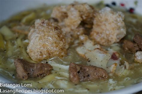 Batangas Lomi Recipe - LasangRecipes