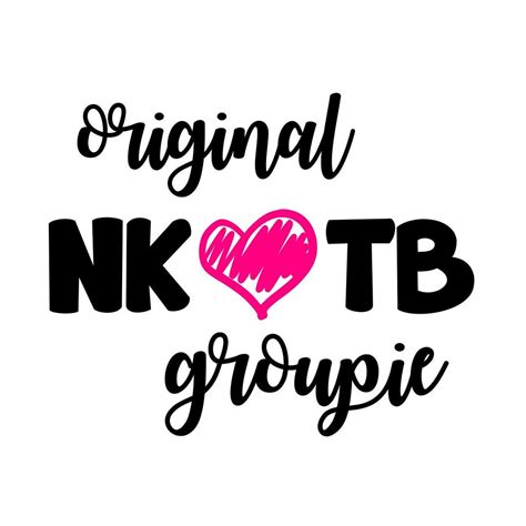 Original NKOTB Groupie Vinyl Decal - Etsy