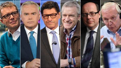 Six male BBC presenters agree to pay cuts - BBC News