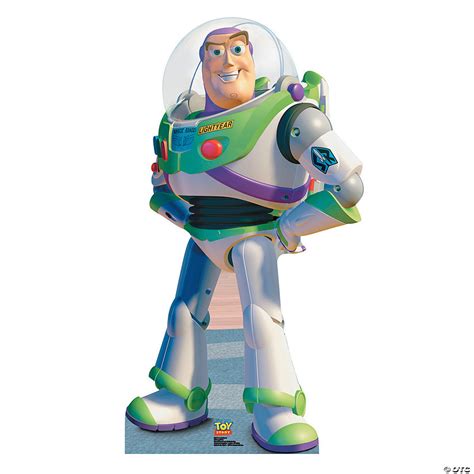 Buzz Lightyear Saluting Official Disney Toy Story Lifesize Cardboard ...