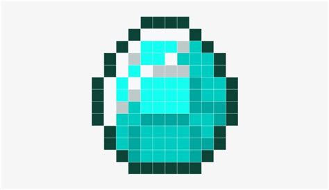 Minecraft Diamond Pixel Art Grid | Images and Photos finder