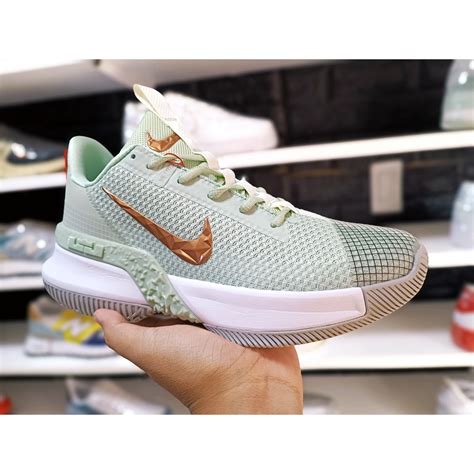 Nike Lebron Ambassador 13 "Empire Jade' Jade Green/White/Gold | Shopee ...