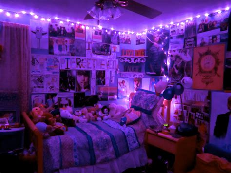 purple neon lights for bedroom