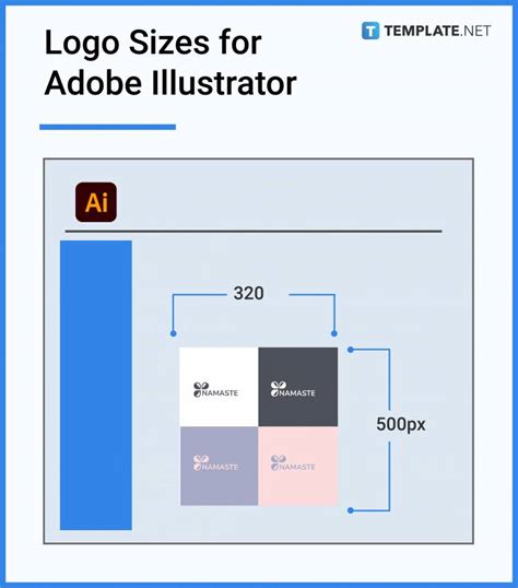 Standard Logo Size In Illustrator - Design Talk