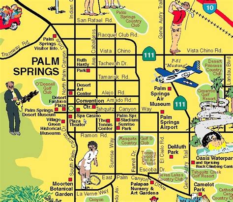 Downtown Palm Springs Map – Zip Code Map