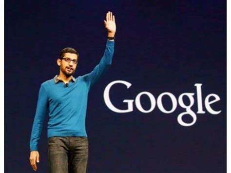 Sundar Pichai, CEO, Google | Gadgets Now