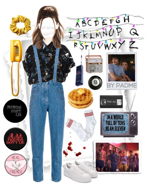 Eleven’s style Outfit | ShopLook Disfraces Stranger Things, Stranger ...