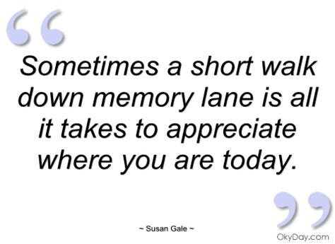 Quotes about Memory lane (30 quotes)