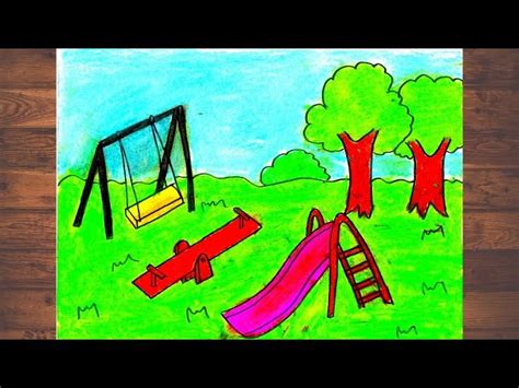 Share 146+ simple park drawing easy best - vietkidsiq.edu.vn