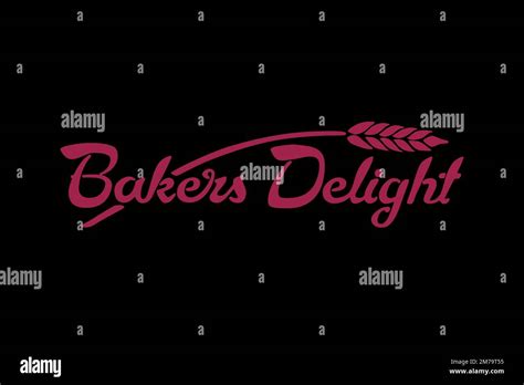 Bakers Delight, Logo, Black background Stock Photo - Alamy