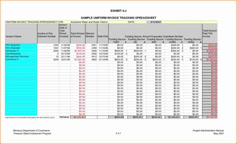 Contract Management Excel Template