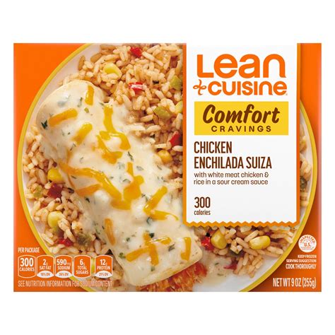 Lean Cuisine Comfort Cravings Chicken Enchilada Suiza Frozen Meal ...