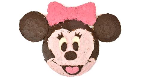 Minnie Mouse Face Cake