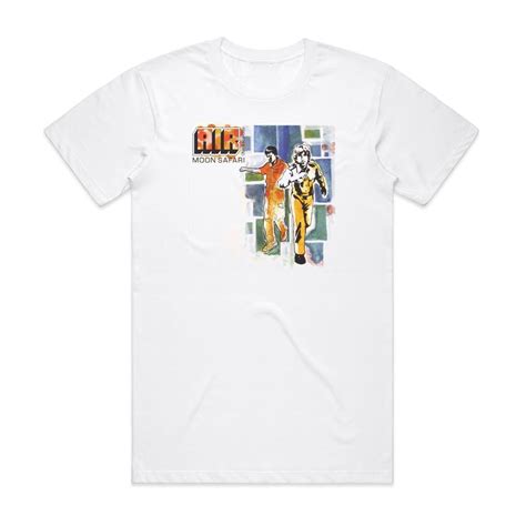 Air Moon Safari Album Cover T-Shirt White