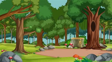 Forests Cartoon Images - Free Download on Freepik