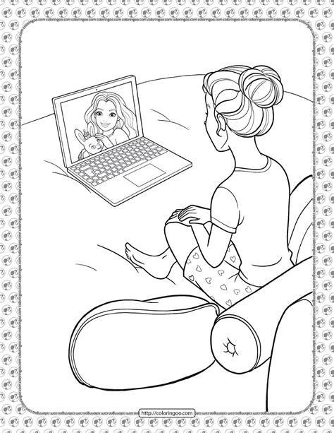 Barbie Princess Adventure Coloring Pages